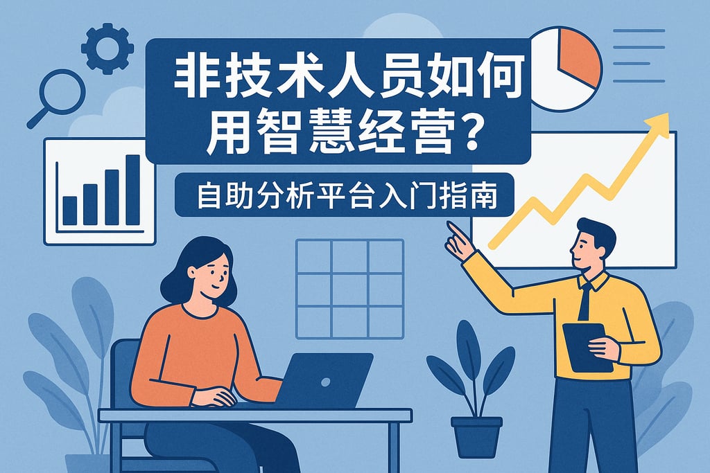 非技术人员如何用智慧经营？前行自助分析平台入门指南