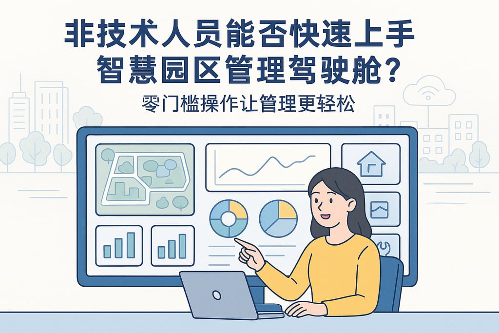 非技术人员能否快速上手智慧园区管理驾驶舱？零门槛操作让管理更轻松