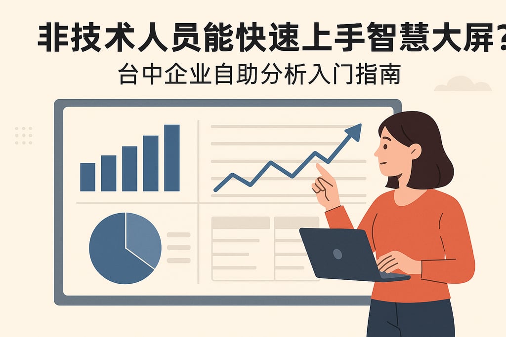 非技术人员能否快速上手智慧大屏？台中企业自助分析入门指南