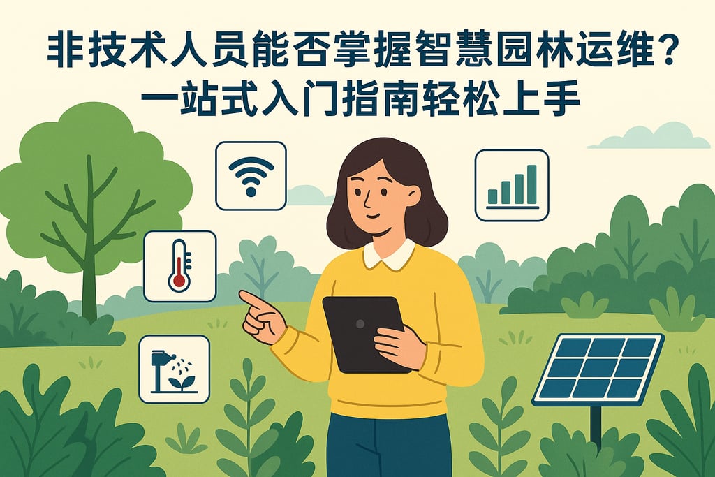 非技术人员能否掌握智慧园林运维？一站式入门指南轻松上手