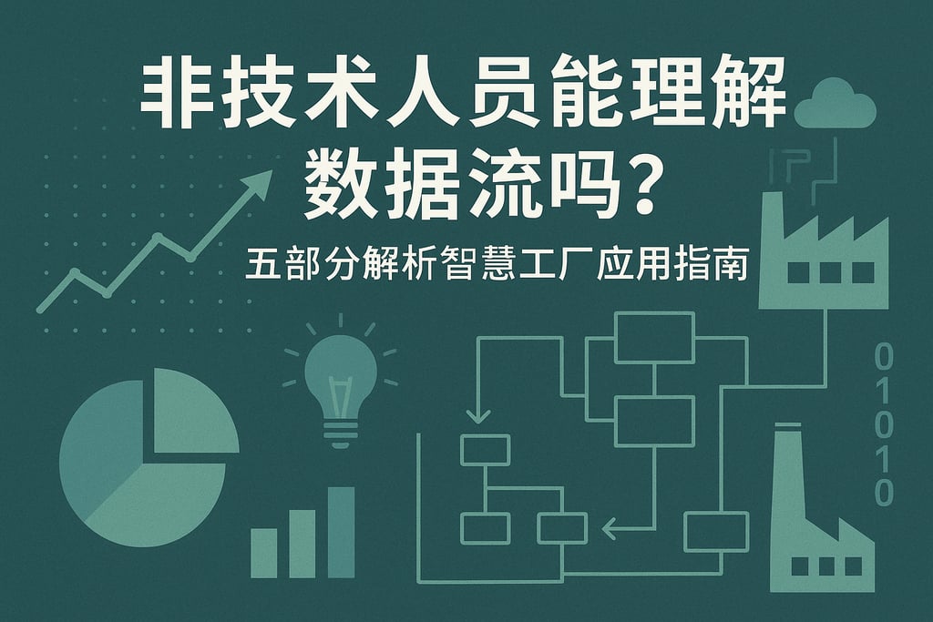 非技术人员能理解数据流吗？五部分解析智慧工厂应用指南