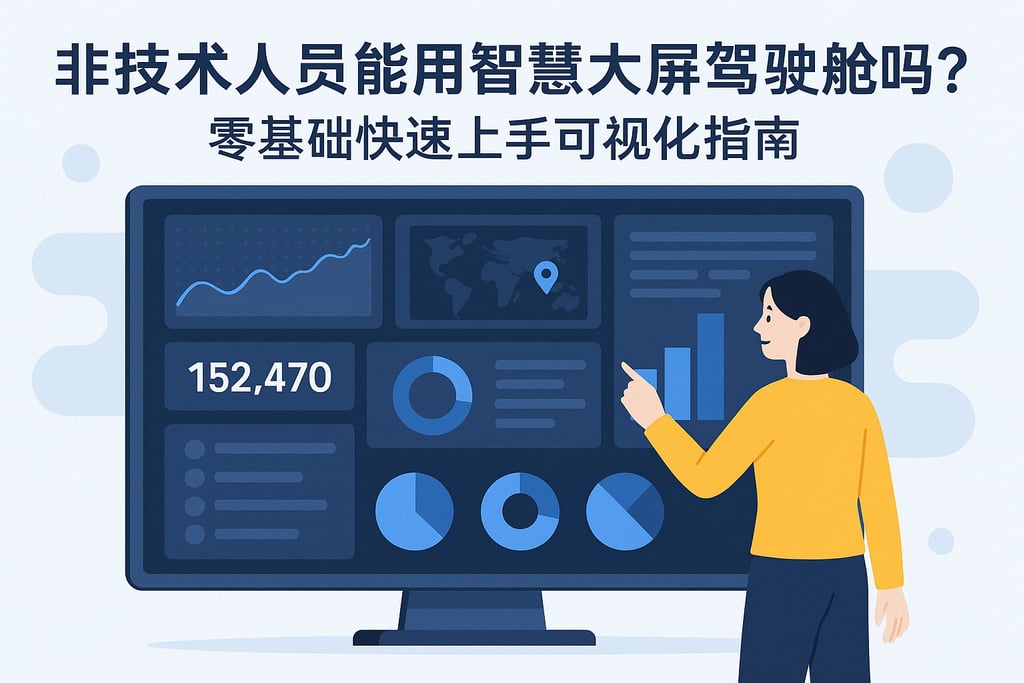非技术人员能用智慧大屏驾驶舱fig吗？零基础快速上手可视化指南
