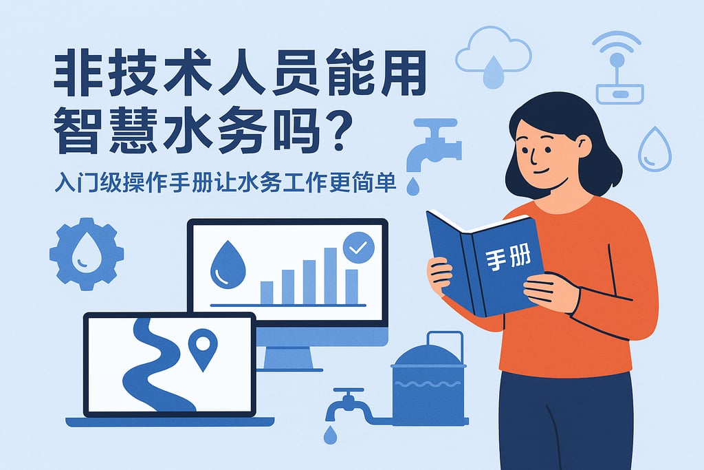 非技术人员能用智慧水务吗？入门级操作手册让水务工作更简单