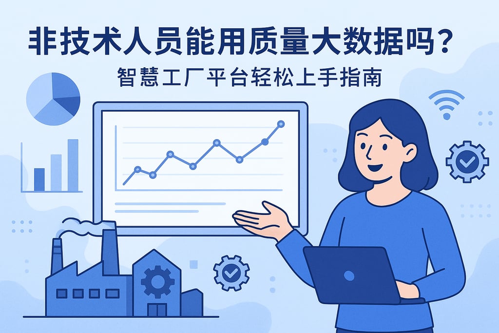 非技术人员能用质量大数据吗？智慧工厂平台轻松上手指南