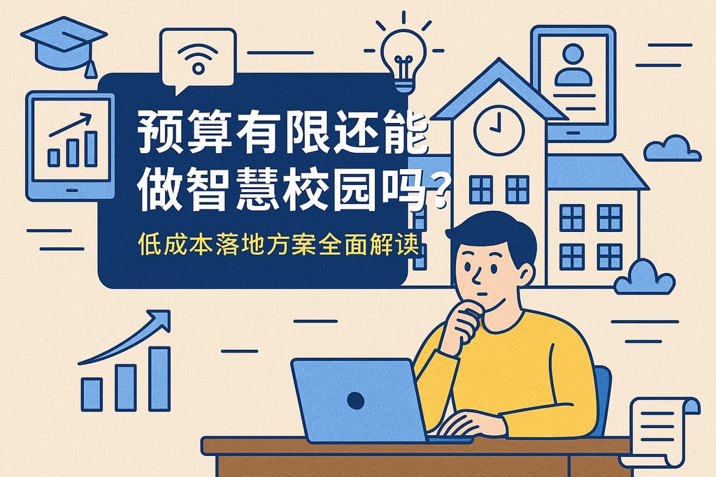 预算有限还能做智慧校园吗？低成本落地方案全面解读
