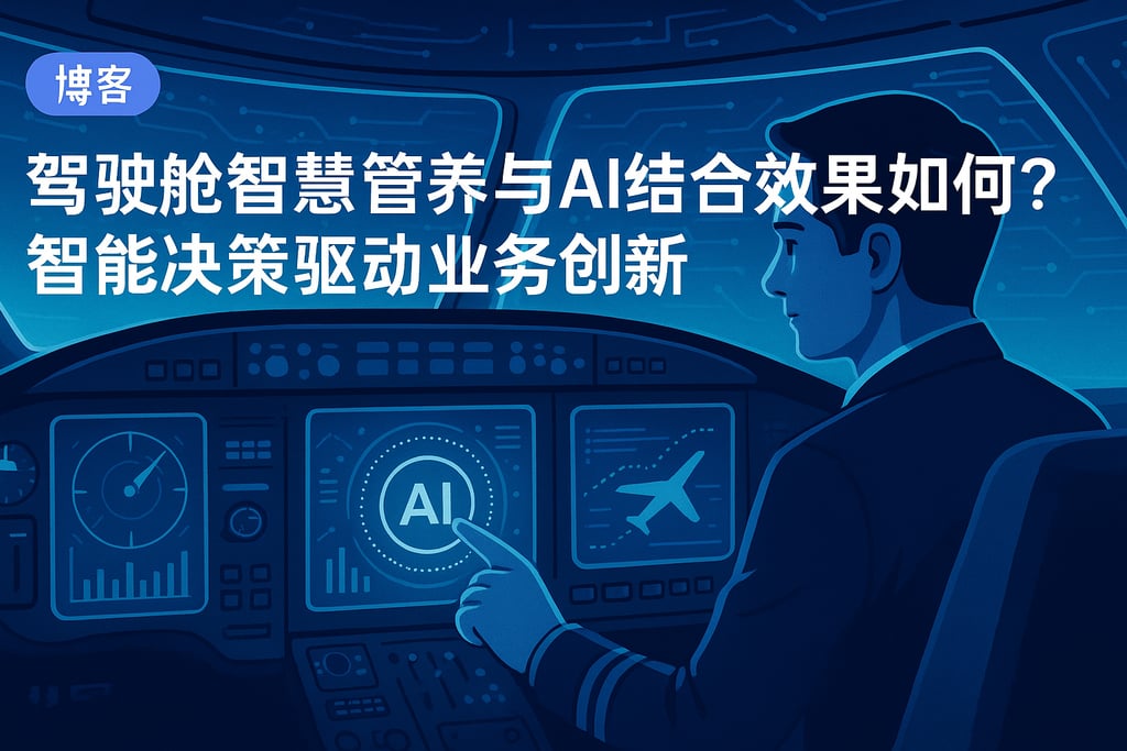 驾驶舱智慧管养与AI结合效果如何？智能决策驱动业务创新