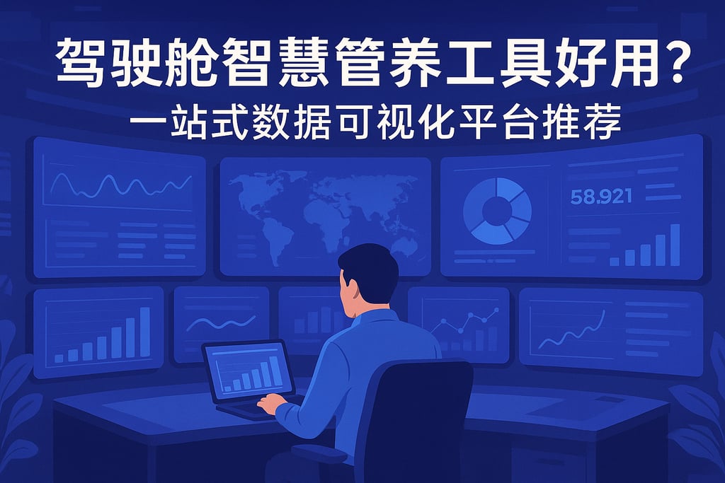 驾驶舱智慧管养工具好用吗？一站式数据可视化平台推荐