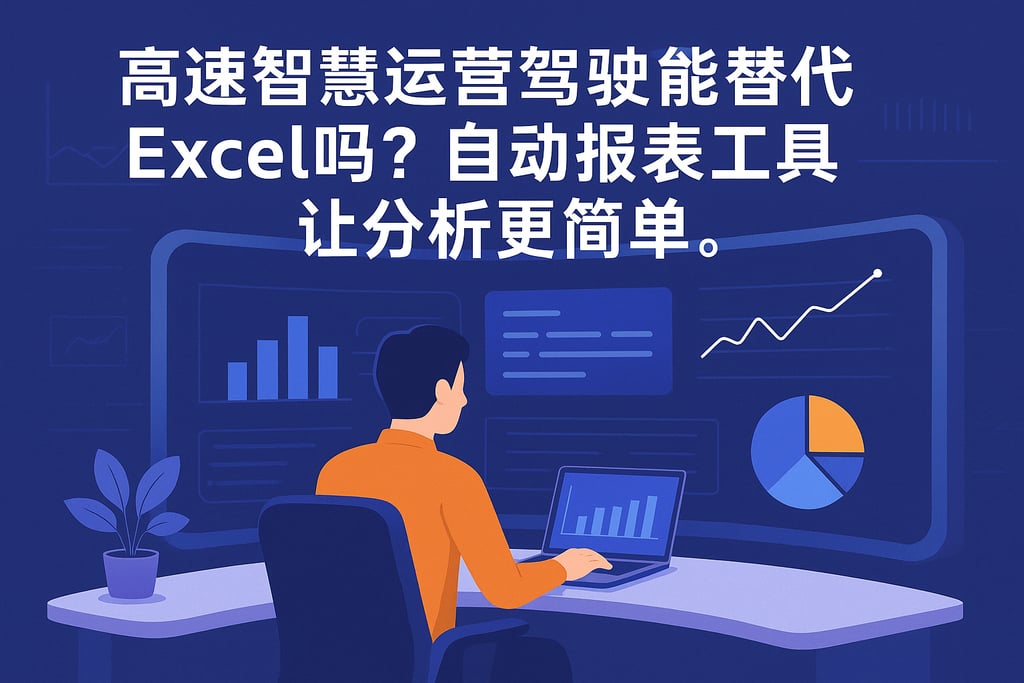 高速智慧运营驾驶舱能替代Excel吗？自动报表工具让分析更简单。