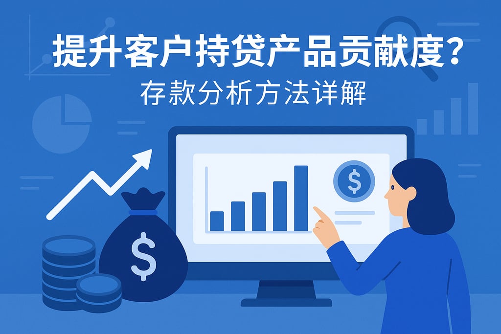 客户持有贷款类产品如何提升贡献度？存款分析方法详解
