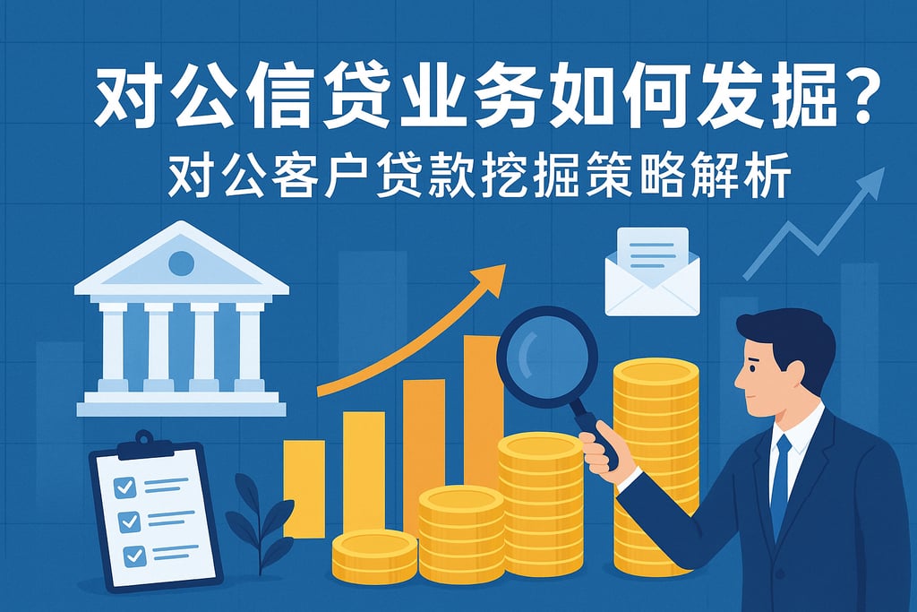 对公信贷业务如何发掘？重点对公客户贷款挖掘策略解析