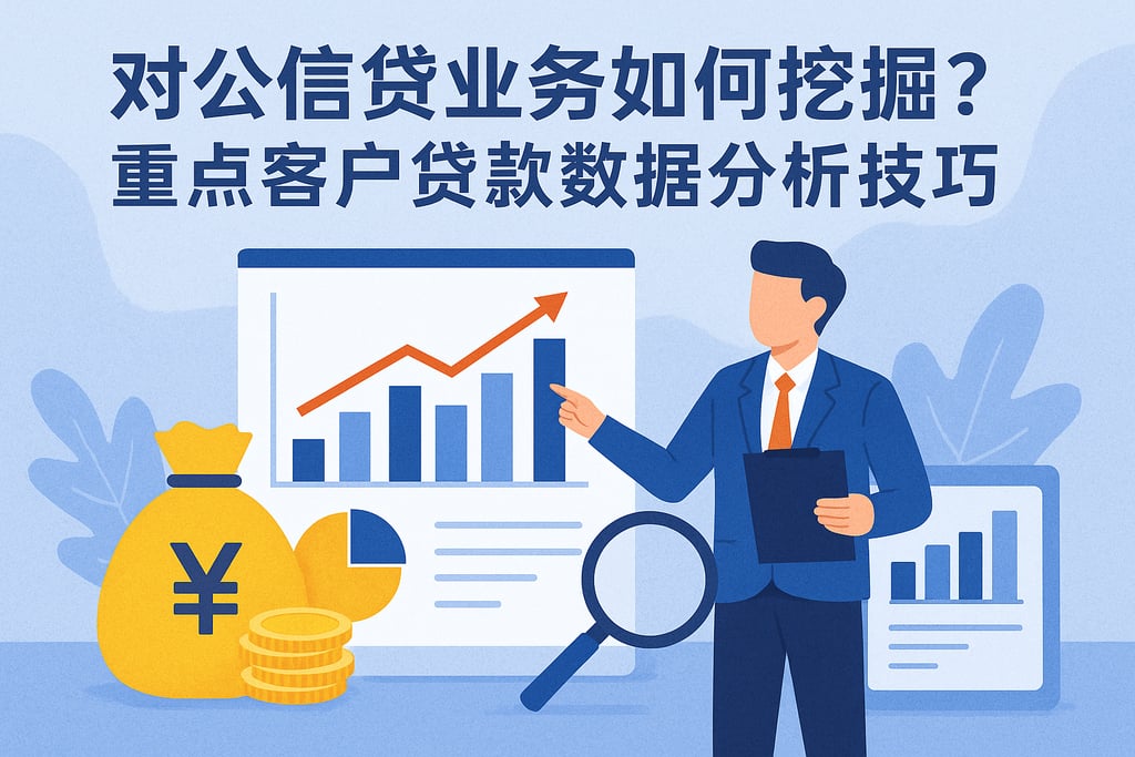 对公信贷业务如何挖掘？重点客户贷款数据分析技巧