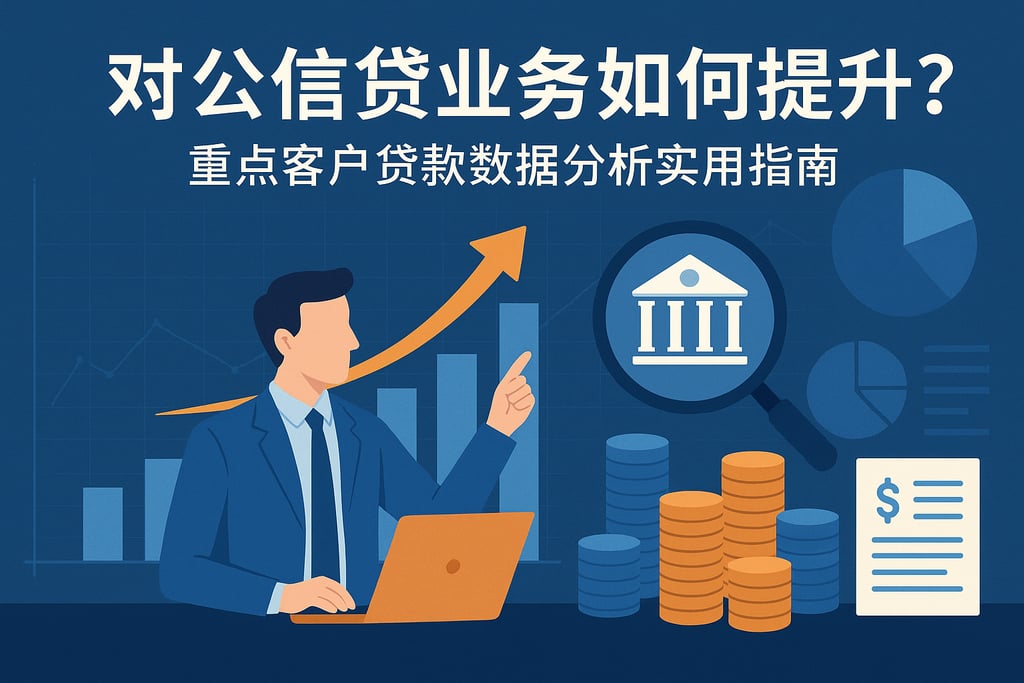 对公信贷业务如何提升？重点客户贷款数据分析实用指南
