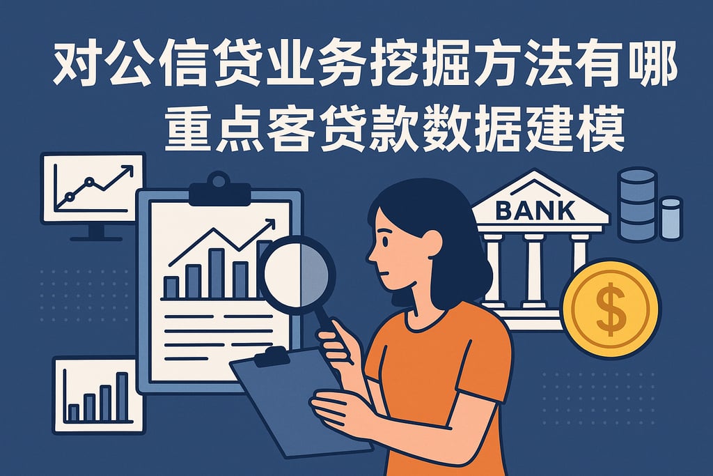 对公信贷业务挖掘方法有哪些？重点客户贷款数据建模