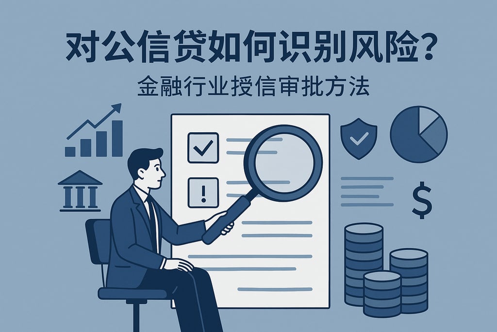 对公信贷如何识别风险？金融行业授信审批方法