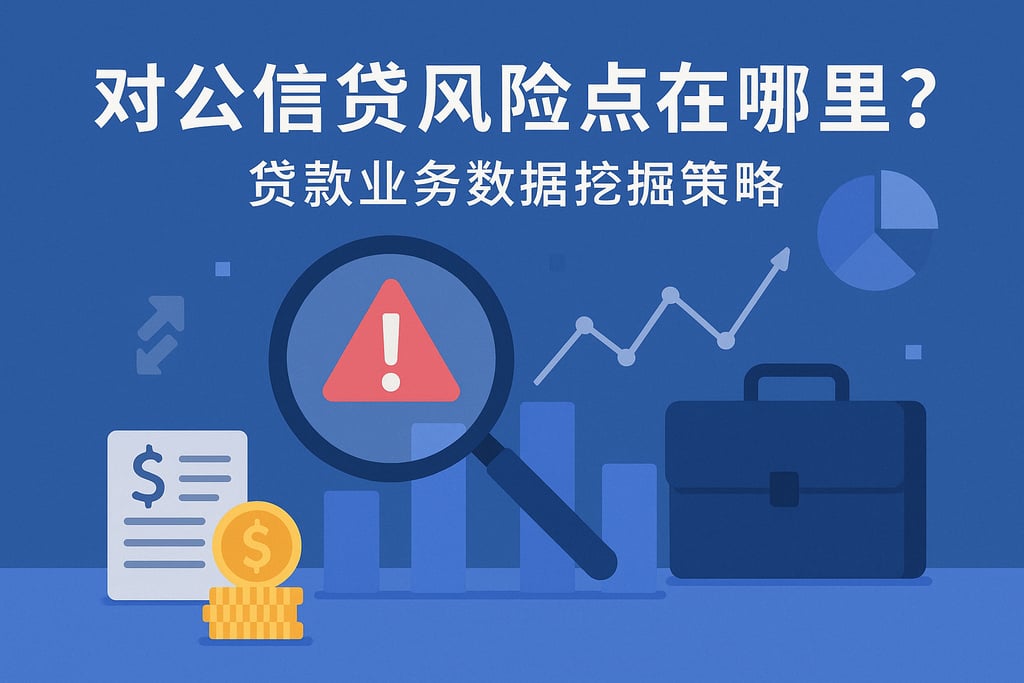 对公信贷风险点在哪里？重点贷款业务数据挖掘策略