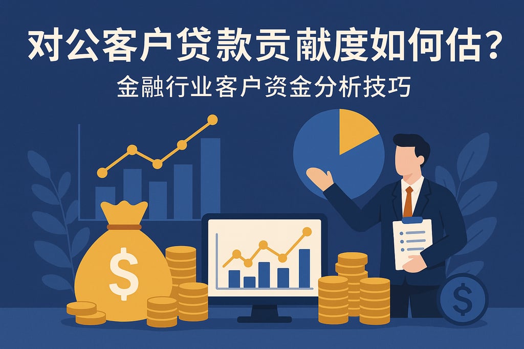 对公客户贷款贡献度如何评估？金融行业客户资金分析技巧