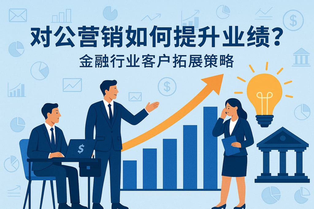 对公营销如何提升业绩？金融行业客户拓展策略