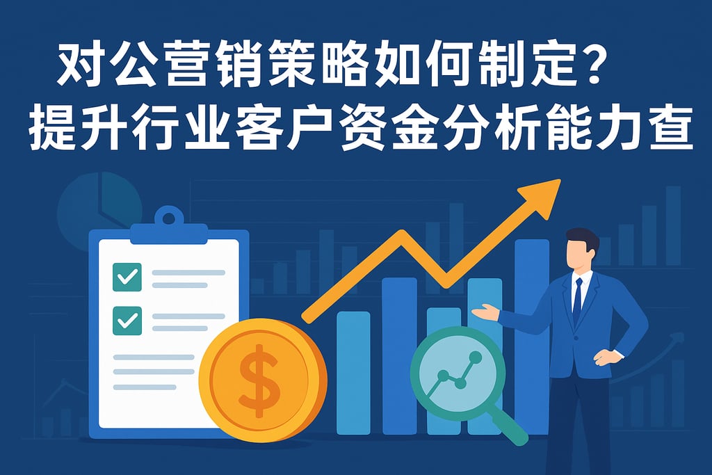 对公营销策略如何制定？提升行业客户资金分析能力指南
