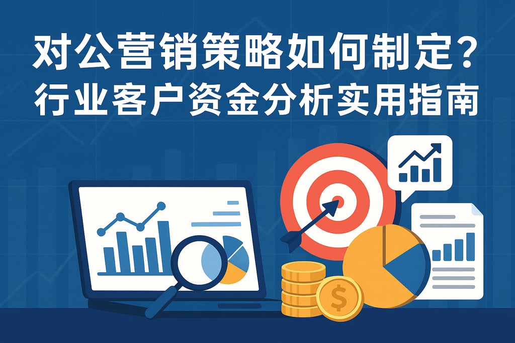 对公营销策略如何制定？行业客户资金分析实用指南