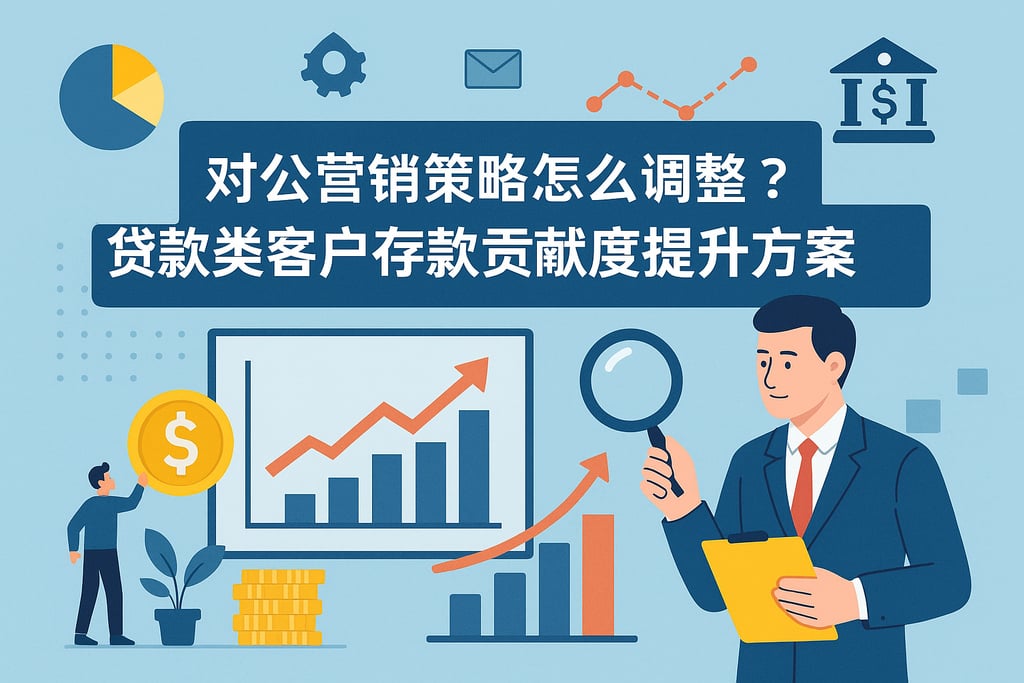 对公营销策略怎么调整？贷款类客户存款贡献度提升方案