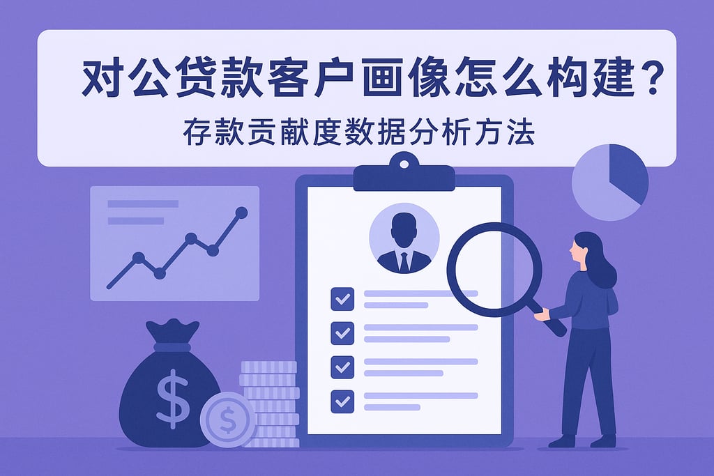 对公贷款客户画像怎么构建？存款贡献度数据分析方法