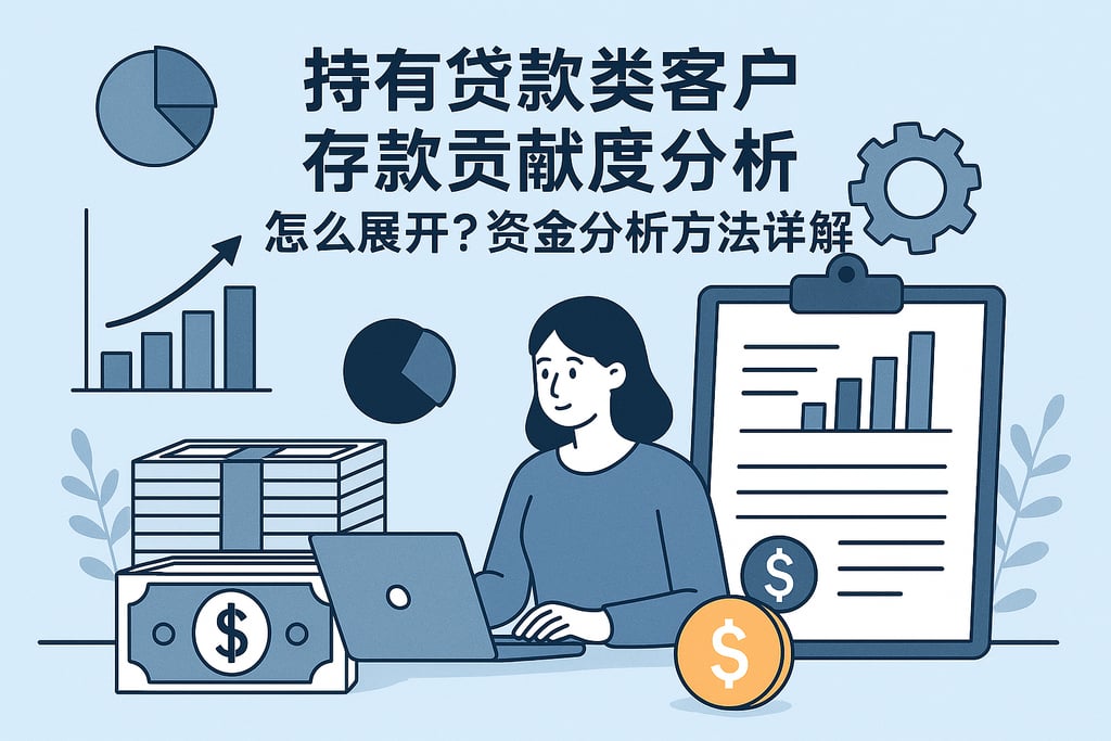 持有贷款类客户存款贡献度分析怎么展开？资金分析方法详解