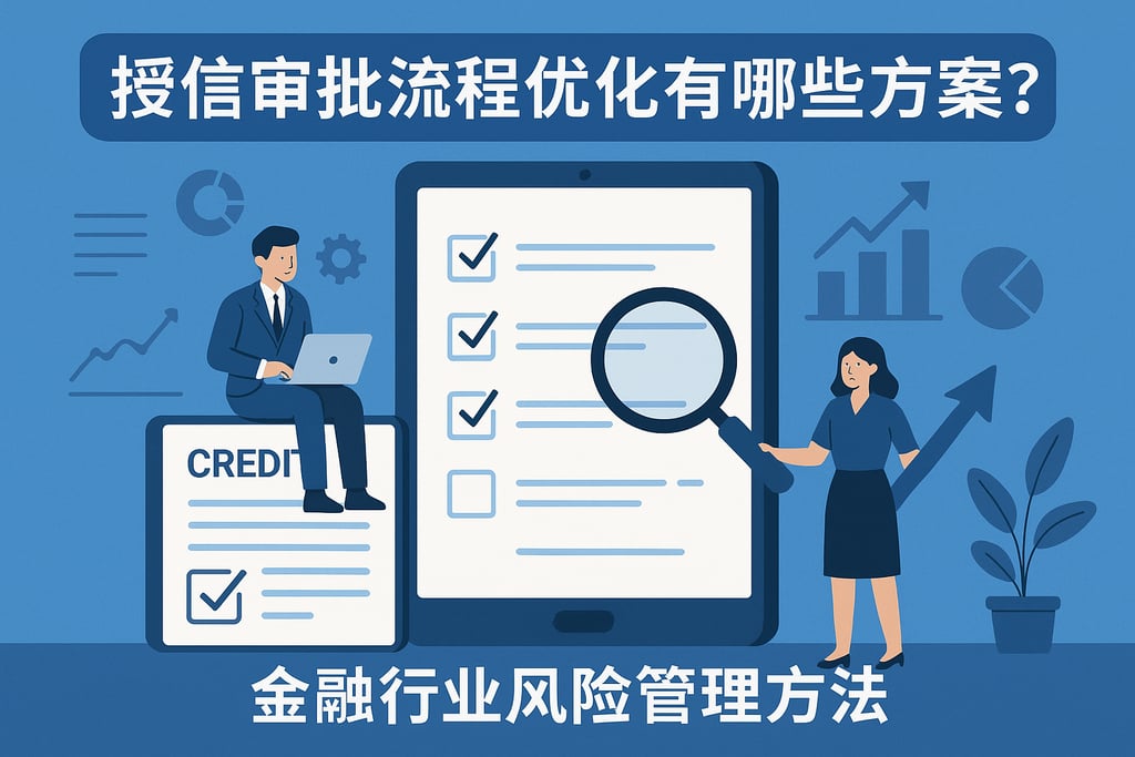 授信审批流程优化有哪些方案？金融行业风险管理方法