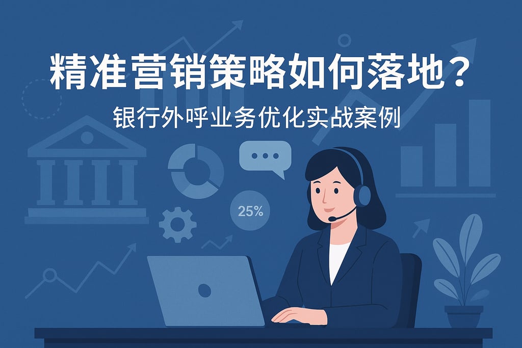 精准营销策略如何落地？银行外呼业务优化实战案例