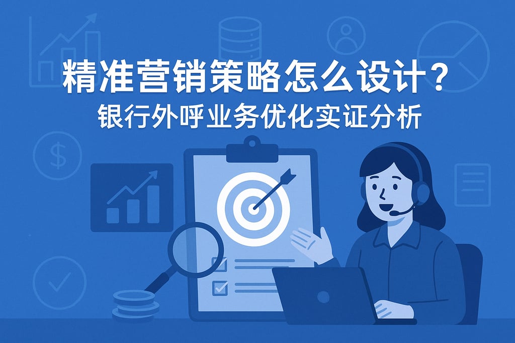 精准营销策略怎么设计？银行外呼业务优化实证分析