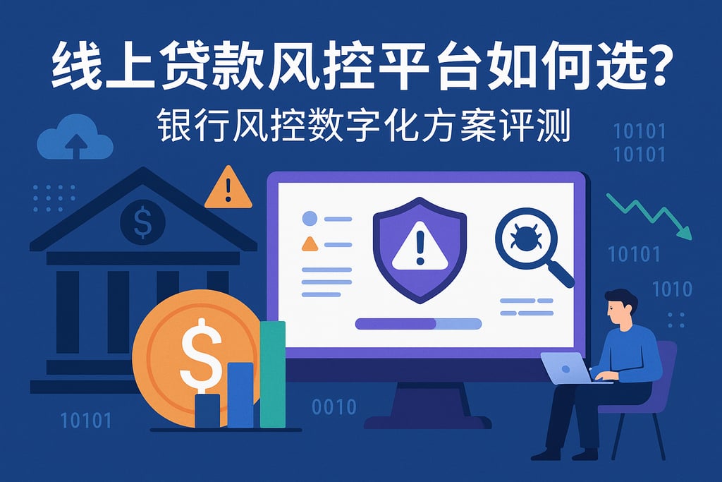 线上贷款风险平台如何选型？银行风控数字化方案评测