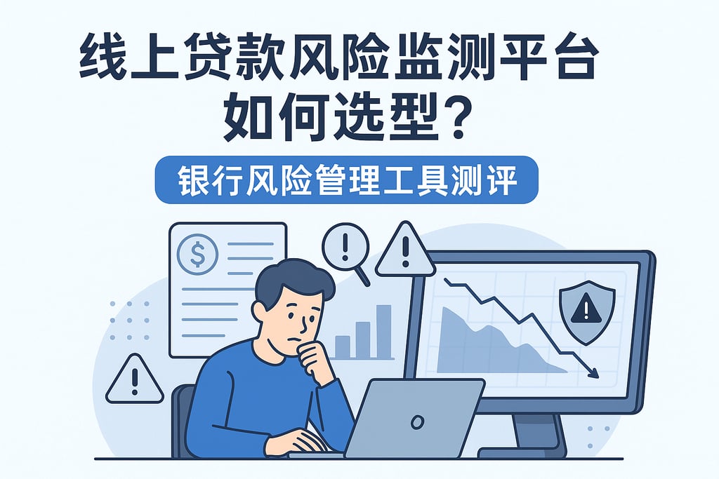 线上贷款风险监测平台如何选型？银行风险管理工具测评