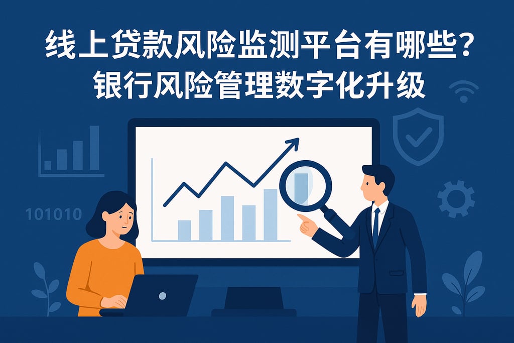 线上贷款风险监测平台有哪些？银行风险管理数字化升级