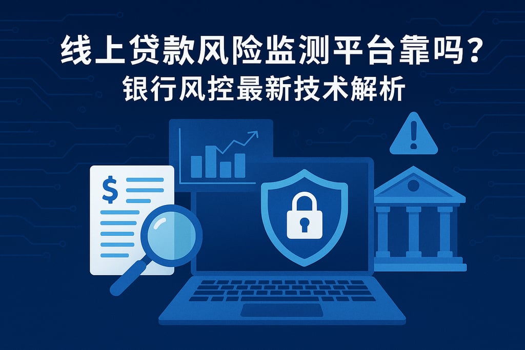 线上贷款风险监测平台靠谱吗？银行风控最新技术解析