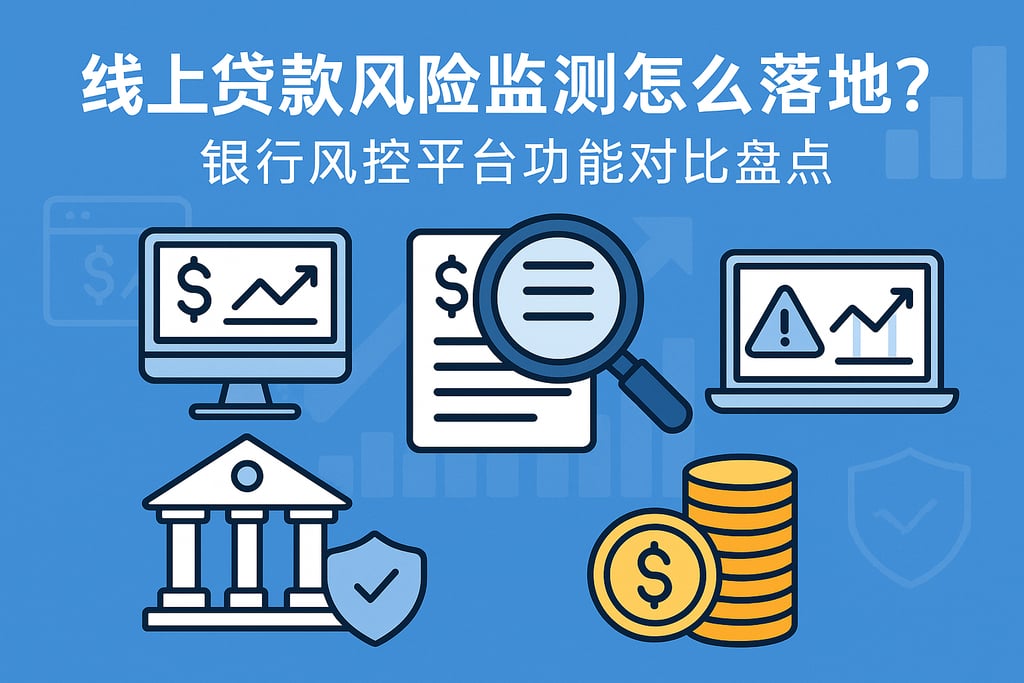 线上贷款风险监测怎么落地？银行风控平台功能对比盘点