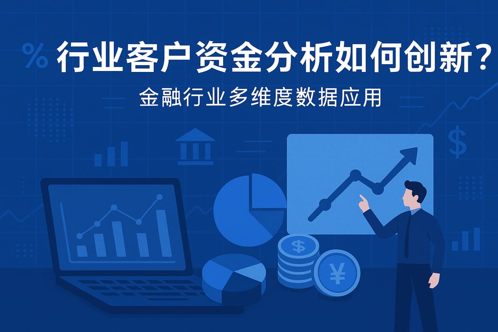 行业客户资金分析如何创新？金融行业多维度数据应用