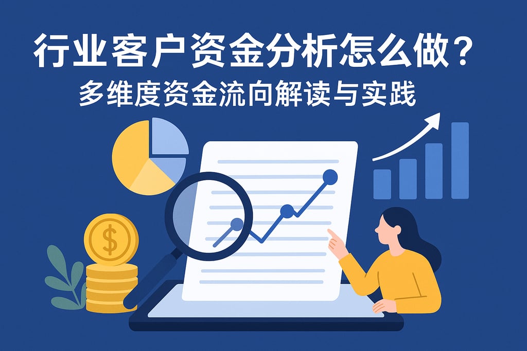 行业客户资金分析怎么做？多维度资金流向解读与实践