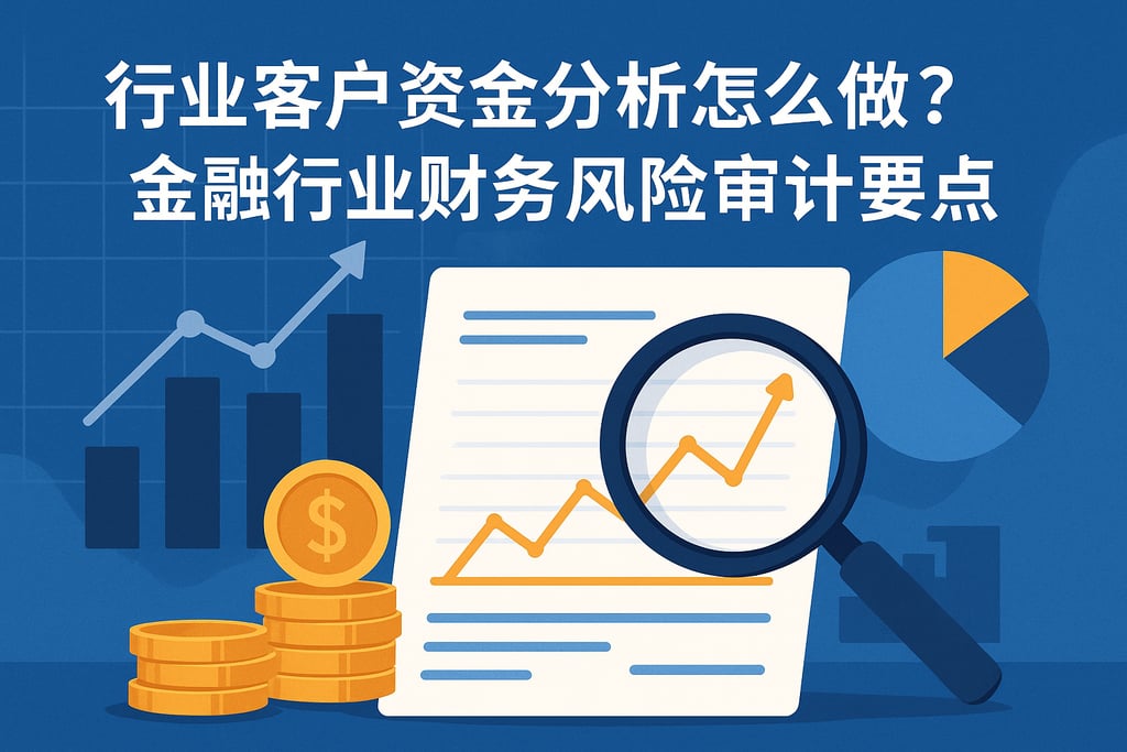 行业客户资金分析怎么做？金融行业财务风险审计要点