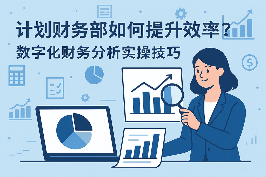 计划财务部如何提升效率？数字化财务分析实操技巧