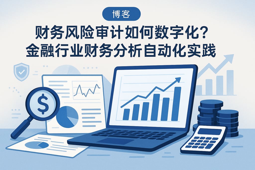 财务风险审计如何数字化？金融行业财务分析自动化实践