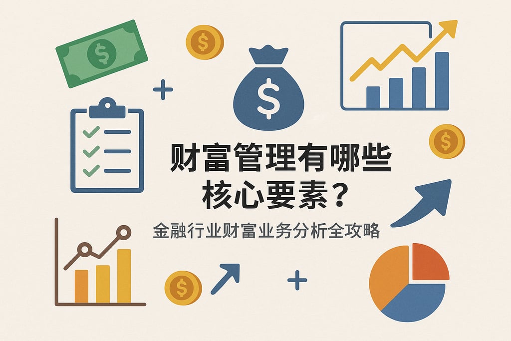 财富管理有哪些核心要素？金融行业财富业务分析全攻略