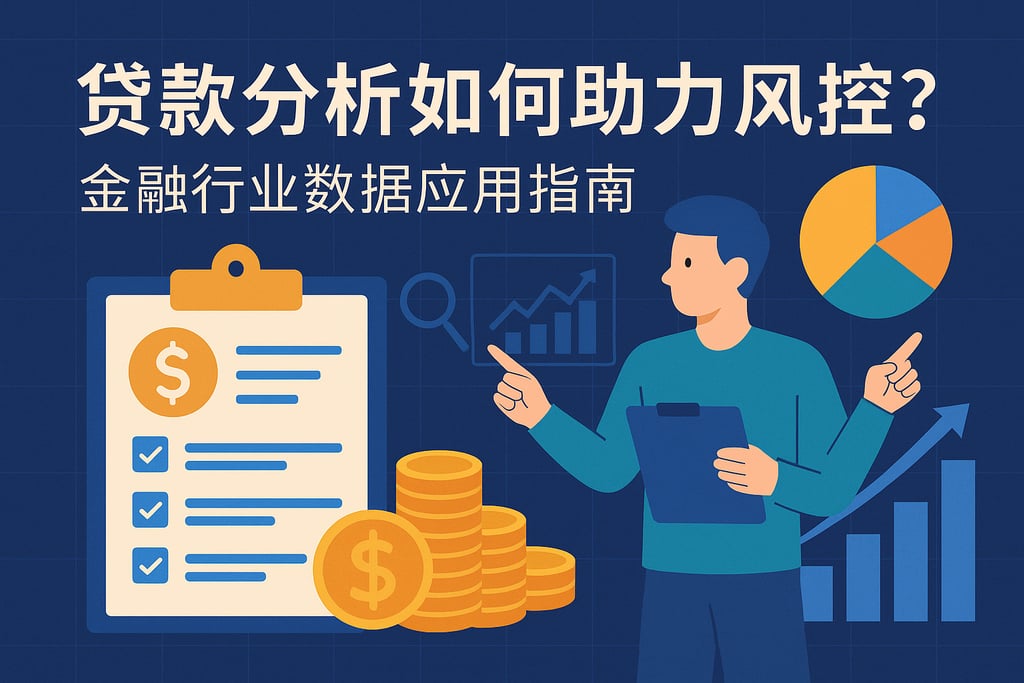 贷款分析如何助力风控？金融行业数据应用指南