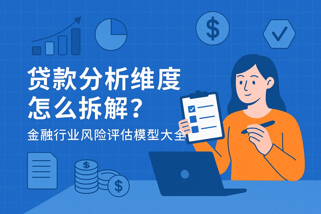 贷款分析维度怎么拆解？金融行业风险评估模型大全