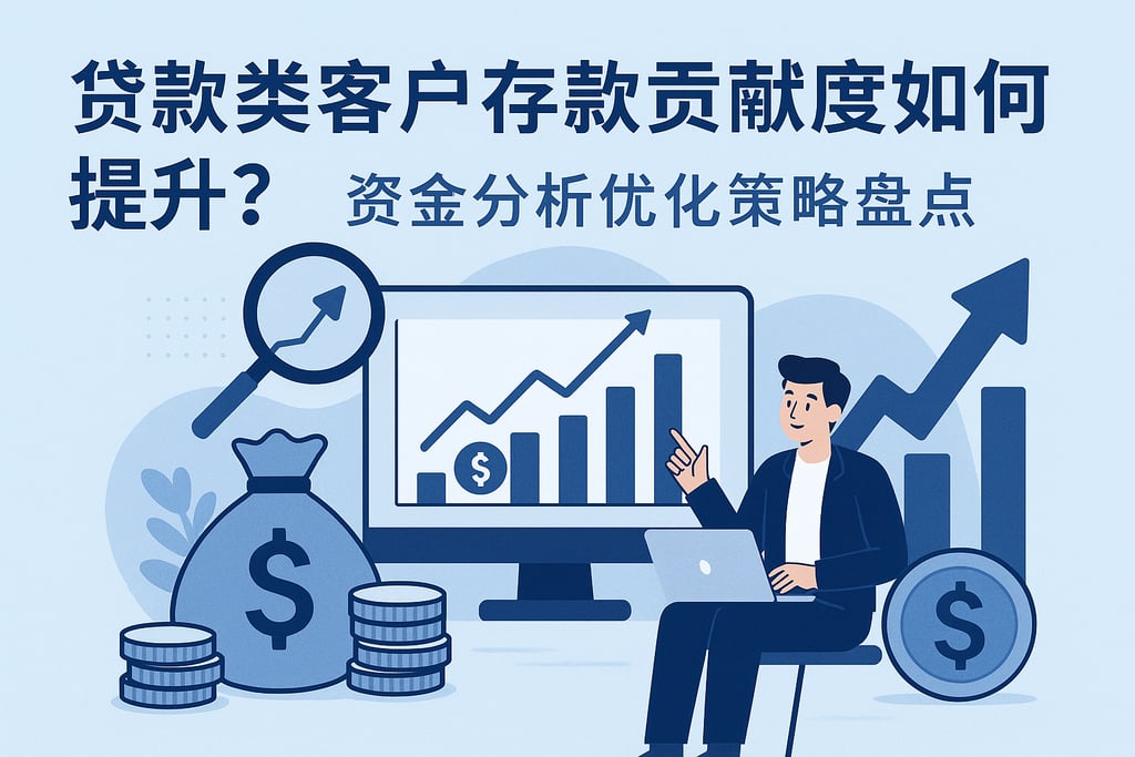 贷款类客户存款贡献度如何提升？资金分析优化策略盘点