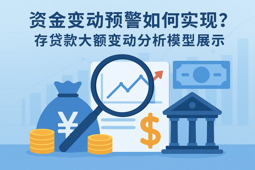 资金变动预警如何实现？存贷款大额变动分析模型展示