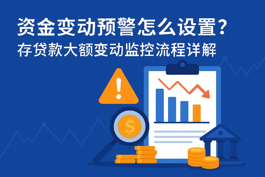 资金变动预警怎么设置？存贷款大额变动监控流程详解