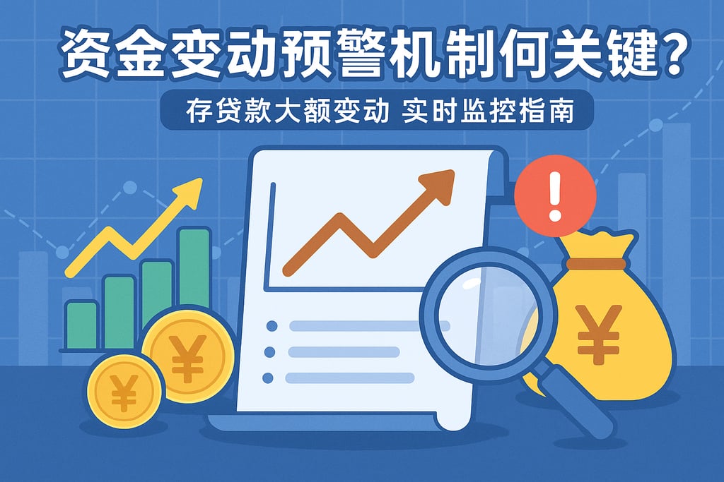 资金变动预警机制为何关键？存贷款大额变动实时监控指南