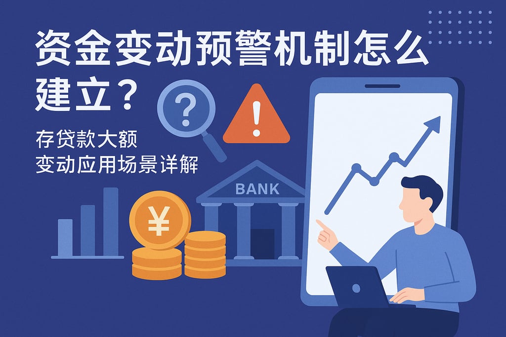 资金变动预警机制怎么建立？存贷款大额变动应用场景详解