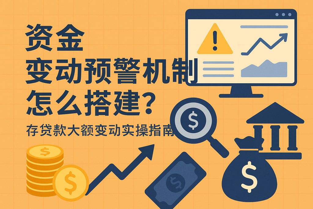 资金变动预警机制怎么搭建？存贷款大额变动实操指南