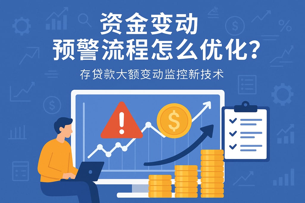 资金变动预警流程怎么优化？存贷款大额变动监控新技术