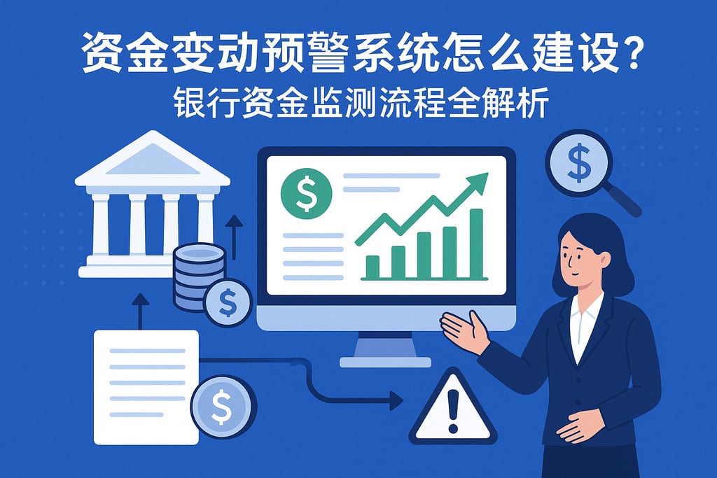资金变动预警系统怎么建设？银行资金监测流程全解析